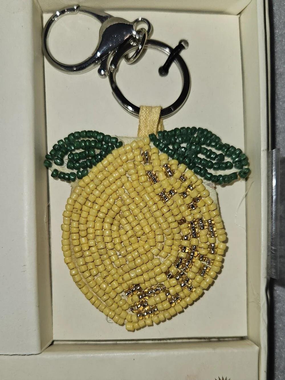 Sol & Mer Viral Beaded Lemon Coin Purse & Purse Charm Set – NWT | Cottagecore